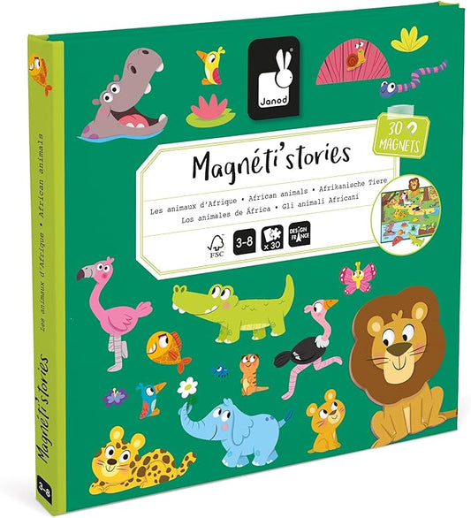MAGNETI'STORIES LOS ANIMALES DE ÁFRICA