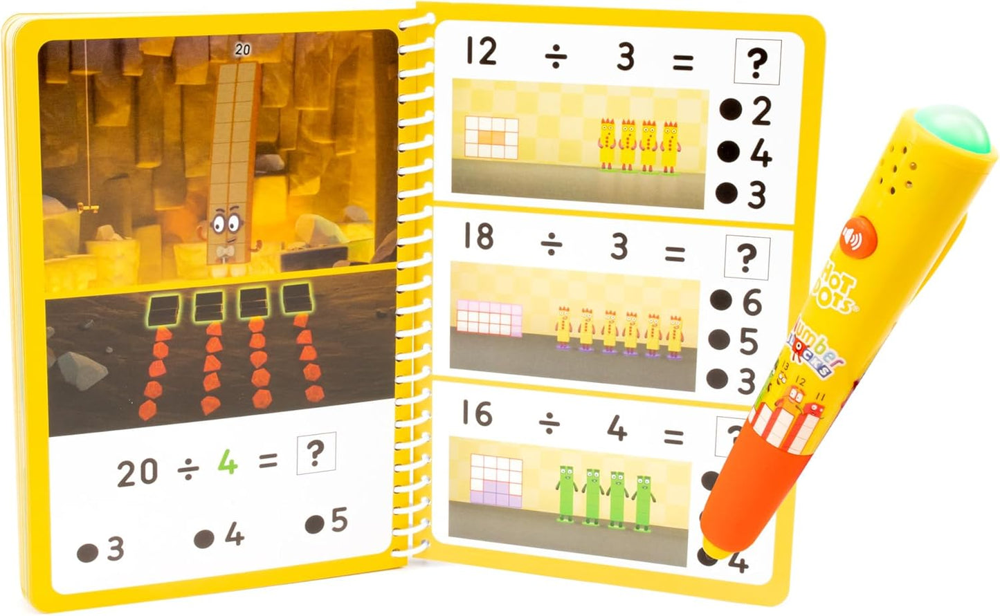 Hot Dots Numberblocks 11-20 Activity Book