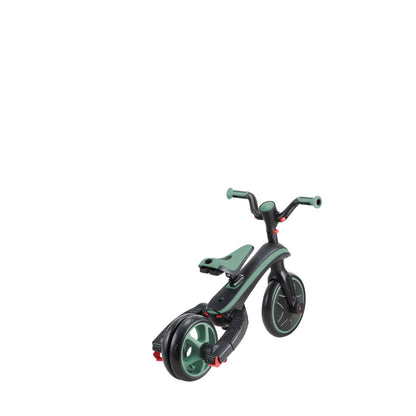 TRICICLO EXPLORER PLEGABLE 4 EN 1 OLIVA