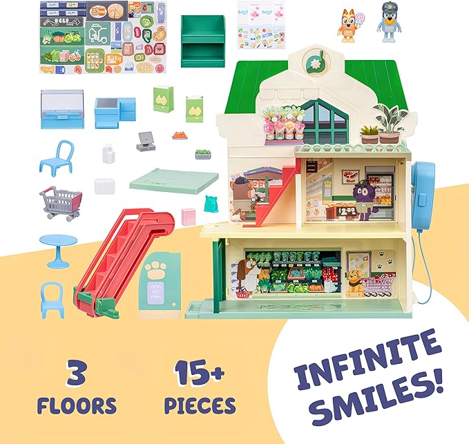 BLUEY S13 CHEF - SET JUEGO SUPERMERCADO