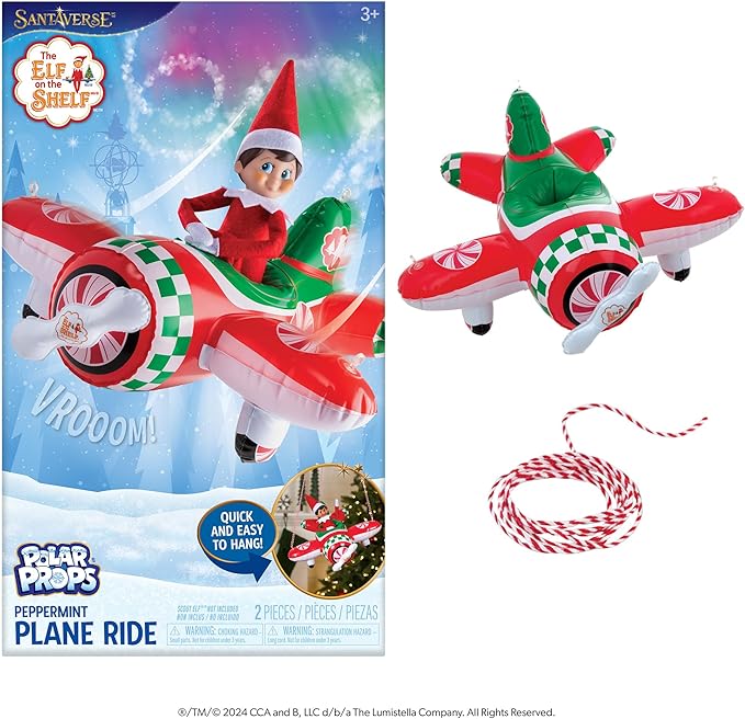 THE ELF ON THE SHELF® SEP ACC. AVIÓN BASTÓN DE CARAMELO