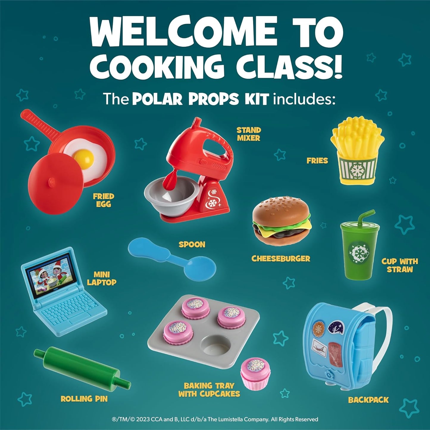 Elf Props Kit Cooking School Set