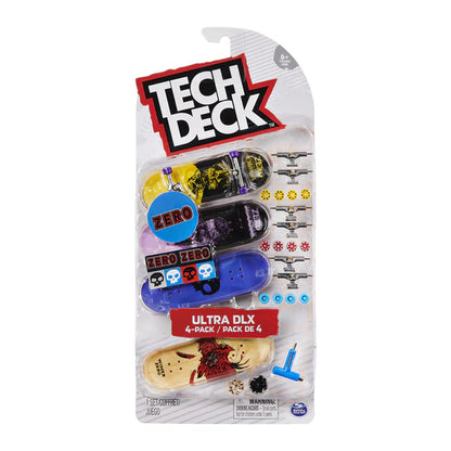 PATINETA BASICA TECH DECK SET DE 4 CON RESPUESTOS SPIN MASTER