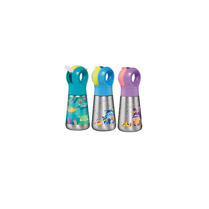 MINIZ BOTELLA ACERO INOXIDABLE 350ML SURTIDO