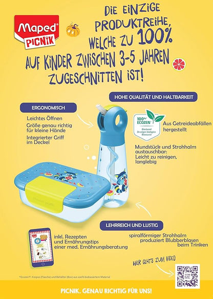 MINIZ CONTENEDOR ECOZEN 900ML MAPACHE