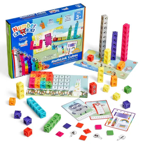 MATHLINKS CUBES, NUMBERBLOCKS 1-10 SET