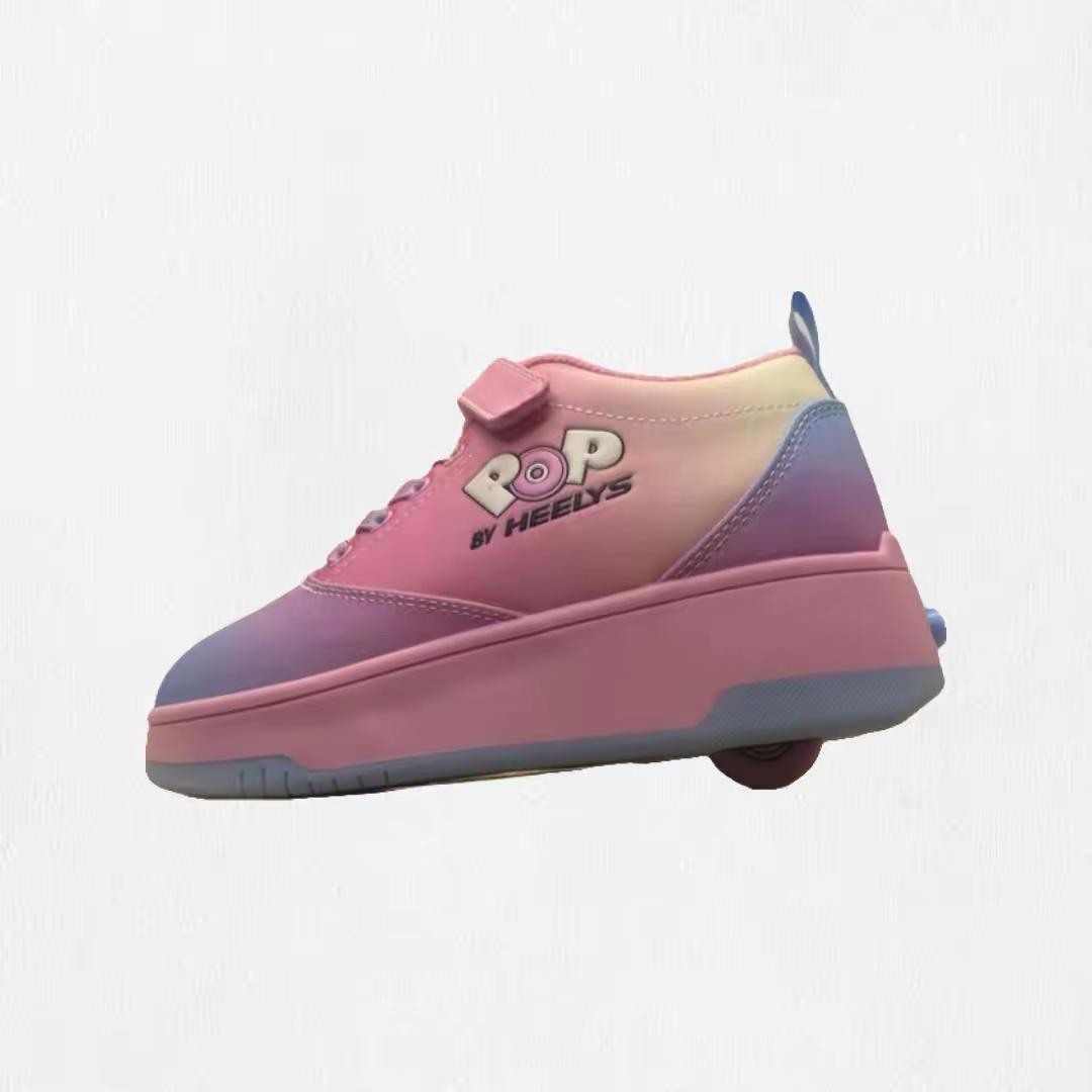 HEELYS LT BLUE / PINK / CREAM