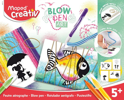 BLOW PEN STRING ART MAPED