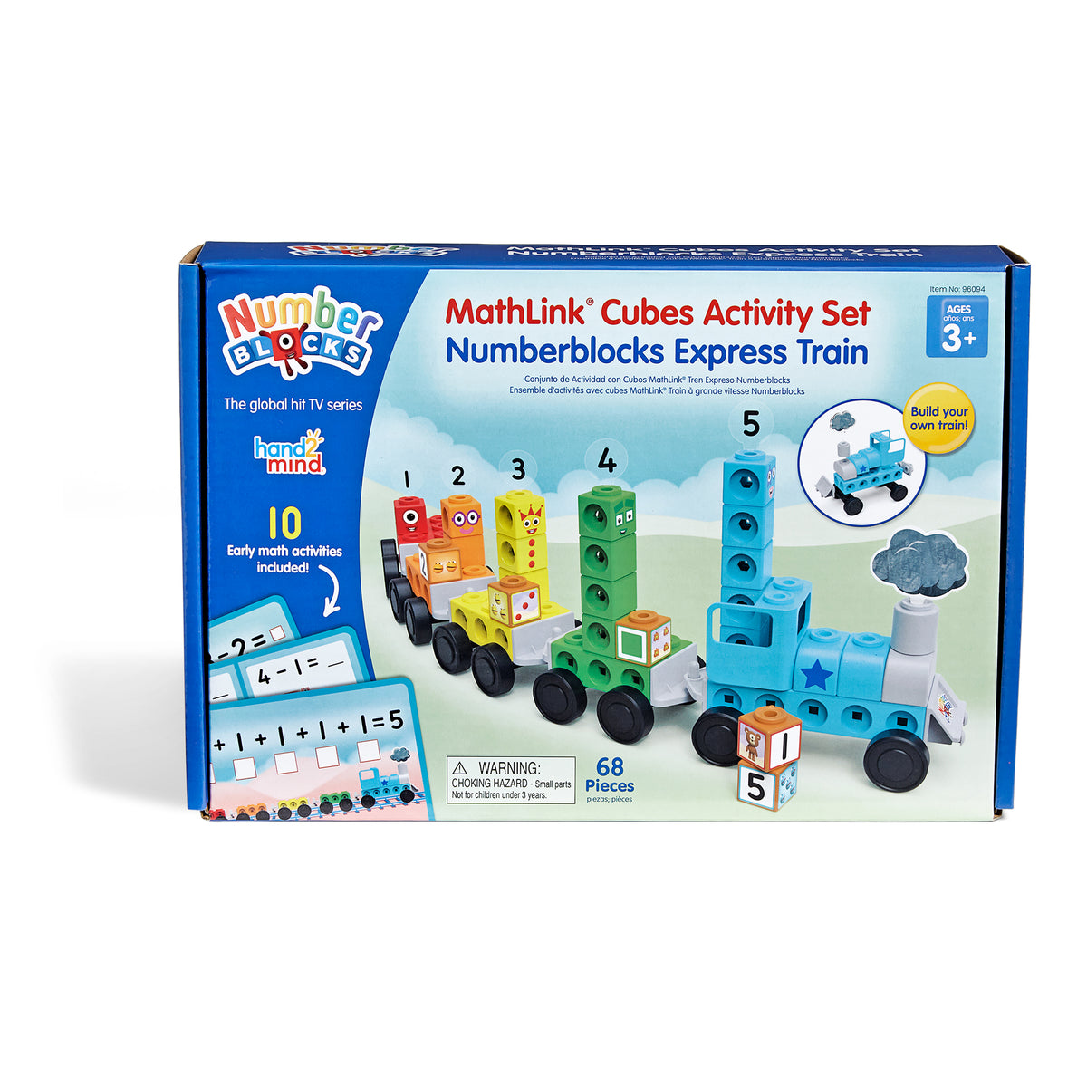 MATHLINKS CUBES NUMBERBLOCKS EXPRESS TRAIN ACTIVITY SET