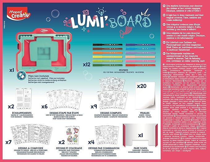 LUMIBOARD - EL MUNDO DE LAS SIRENAS