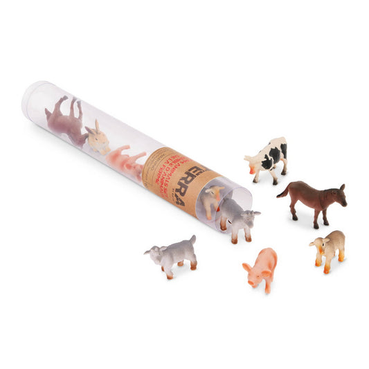 10 PCS FARM ANIMALS 4-8CM