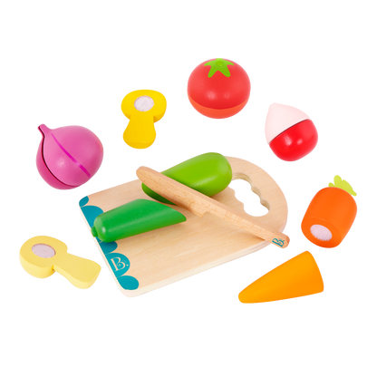 B. WOODEN VEGETABLES