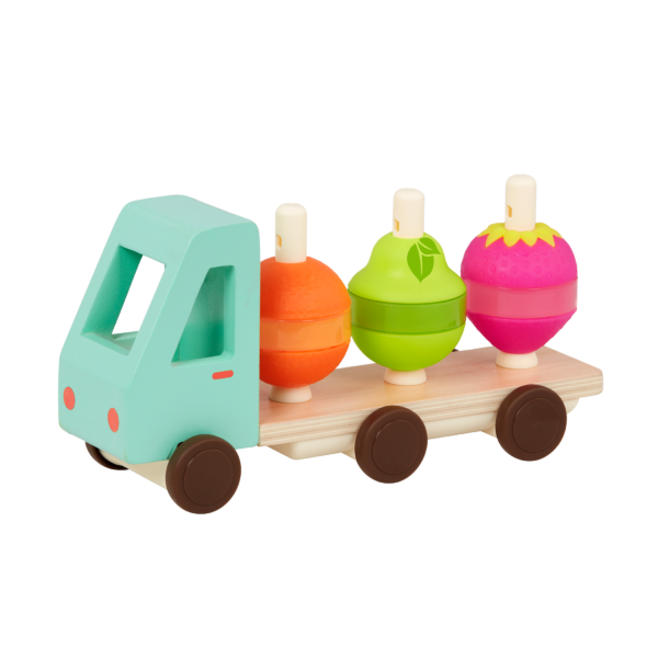 WOODEN FRUIT TRUCK STACKER