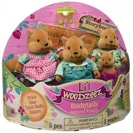 LI'L WOODZEEZ SQUIRREL FAMILY