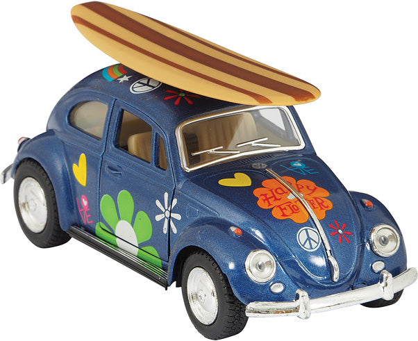 DIE-CAST 1967 BEETLE W/ SURFBD