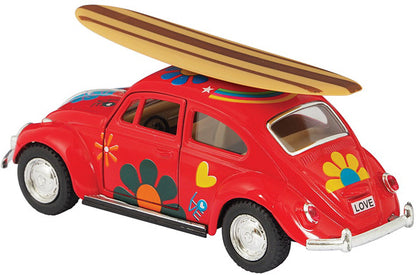 DIE-CAST 1967 BEETLE W/ SURFBD