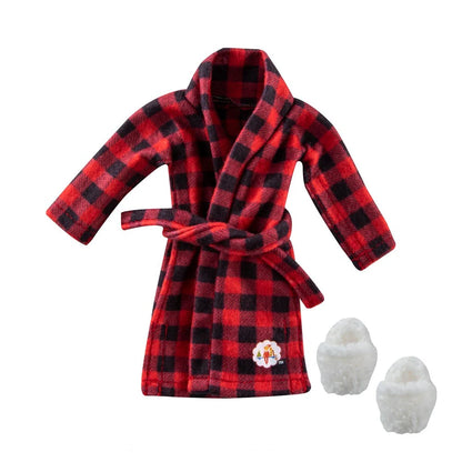 CLAUS COUTURE® CONJUNTO BATA Y PANTUFLAS 3 PZS (E)
