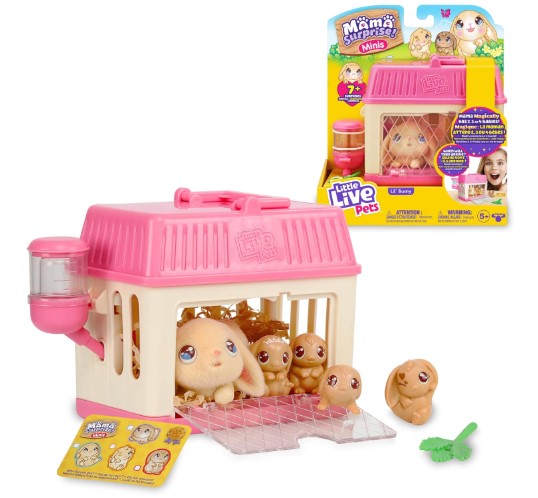 LITTLE LIVE PETS MAMMA SORPRESA SET JUEGO MIN