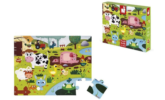 TACTILE PUZZLE "FARM ANIMALS"- 20F