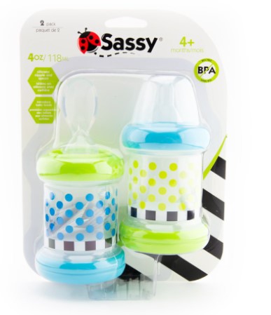 Biberón - Sassy Baby 2 unidades