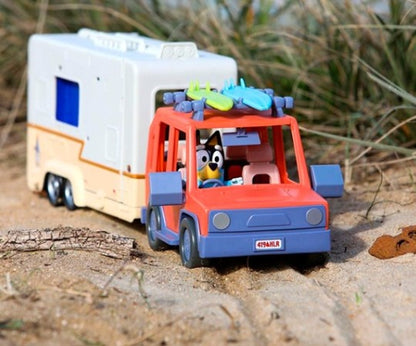 BLUEY SET CARAVANA VACACIONES PLAYA