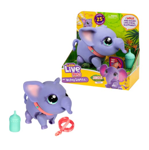 LITTLE LIVE PETS SAFFARI MI ELEFANTE CAMINADOR