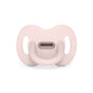 Chupeta todo silicona rosa pastel 6-18 meses