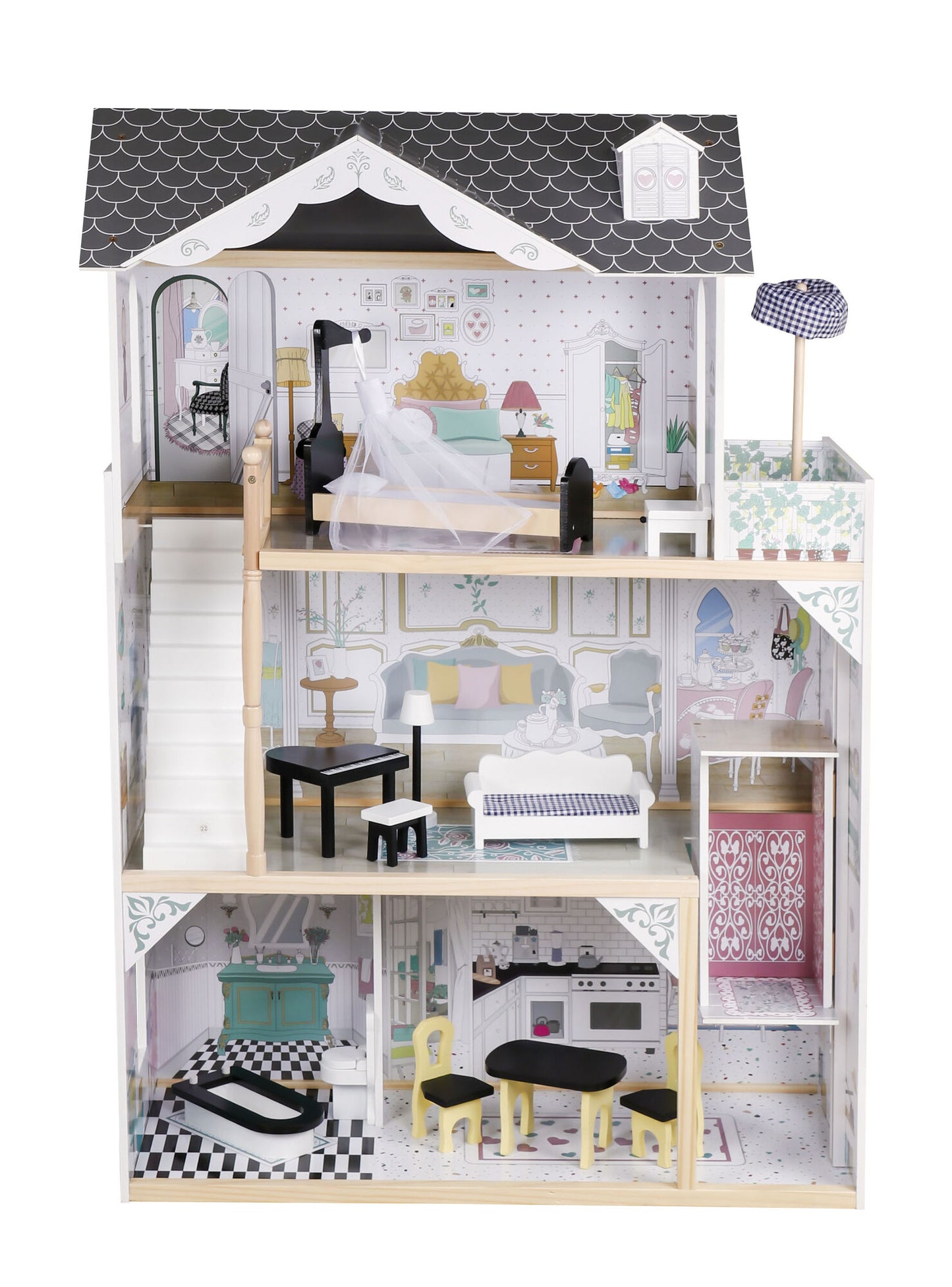 CASA CLASICA CON ACCESORIOS