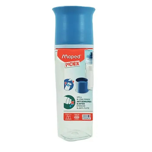 Botella transparente maped