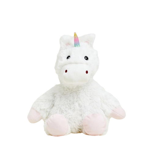 White Unicorn Junior Warmies