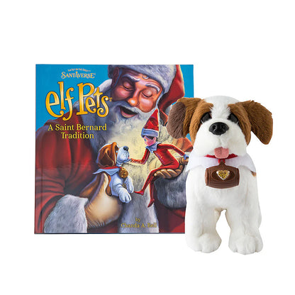 ELF PETS®: SAN BERNARDO PELUCHE Y LIBRO / ESPAÑOL (E)