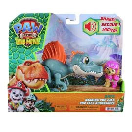 PAW PATROL DINO MOVIE FIGURA DINO PISADAS Y RUGIDOS SURTIDA