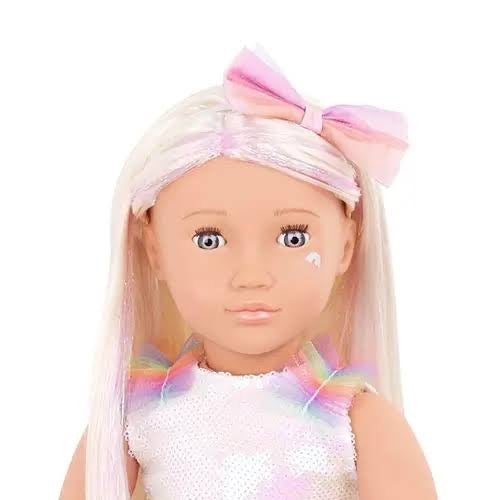 DOLL W/ UNICORN OUTFIT IRIS