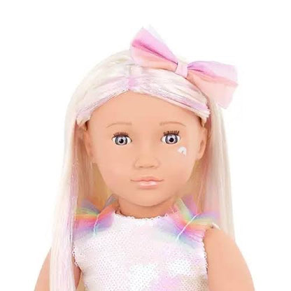 DOLL W/ UNICORN OUTFIT IRIS