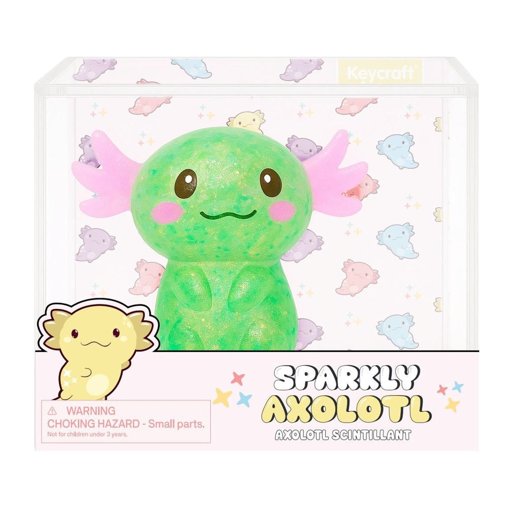 SPARKLY SQUISHY AXOLOTL