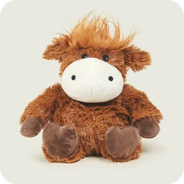 WARMIES PLUSH HIGHLAND COW