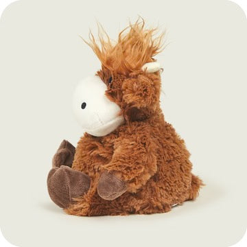 WARMIES PLUSH HIGHLAND COW