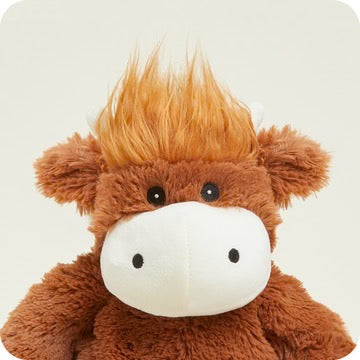 WARMIES PLUSH HIGHLAND COW