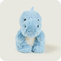 WARMIES PLUSH BLUE BABY DINOSAUR