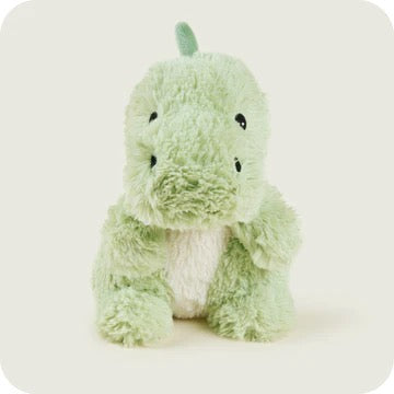WARMIES PLUSH GREEN BABY DINOSAUR