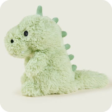 WARMIES PLUSH GREEN BABY DINOSAUR