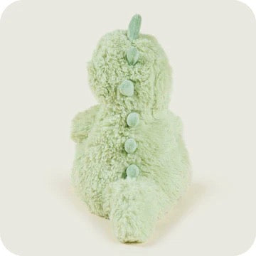 WARMIES PLUSH GREEN BABY DINOSAUR