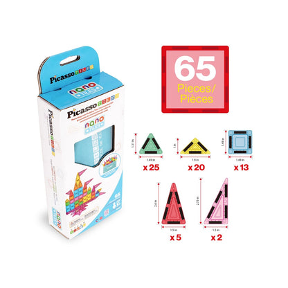 PICASSOTILES NANO MAGNETIC TILES TRAVEL SET