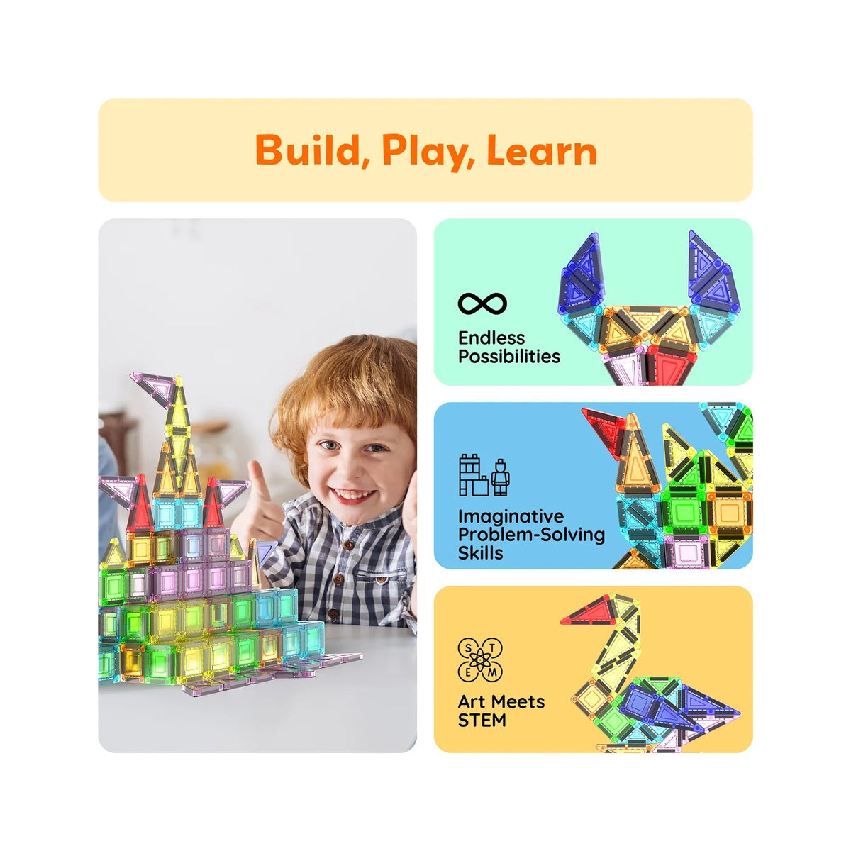 PICASSOTILES NANO MAGNETIC TILES TRAVEL SET