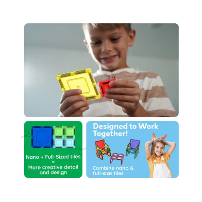 PICASSOTILES NANO MAGNETIC TILES TRAVEL SET