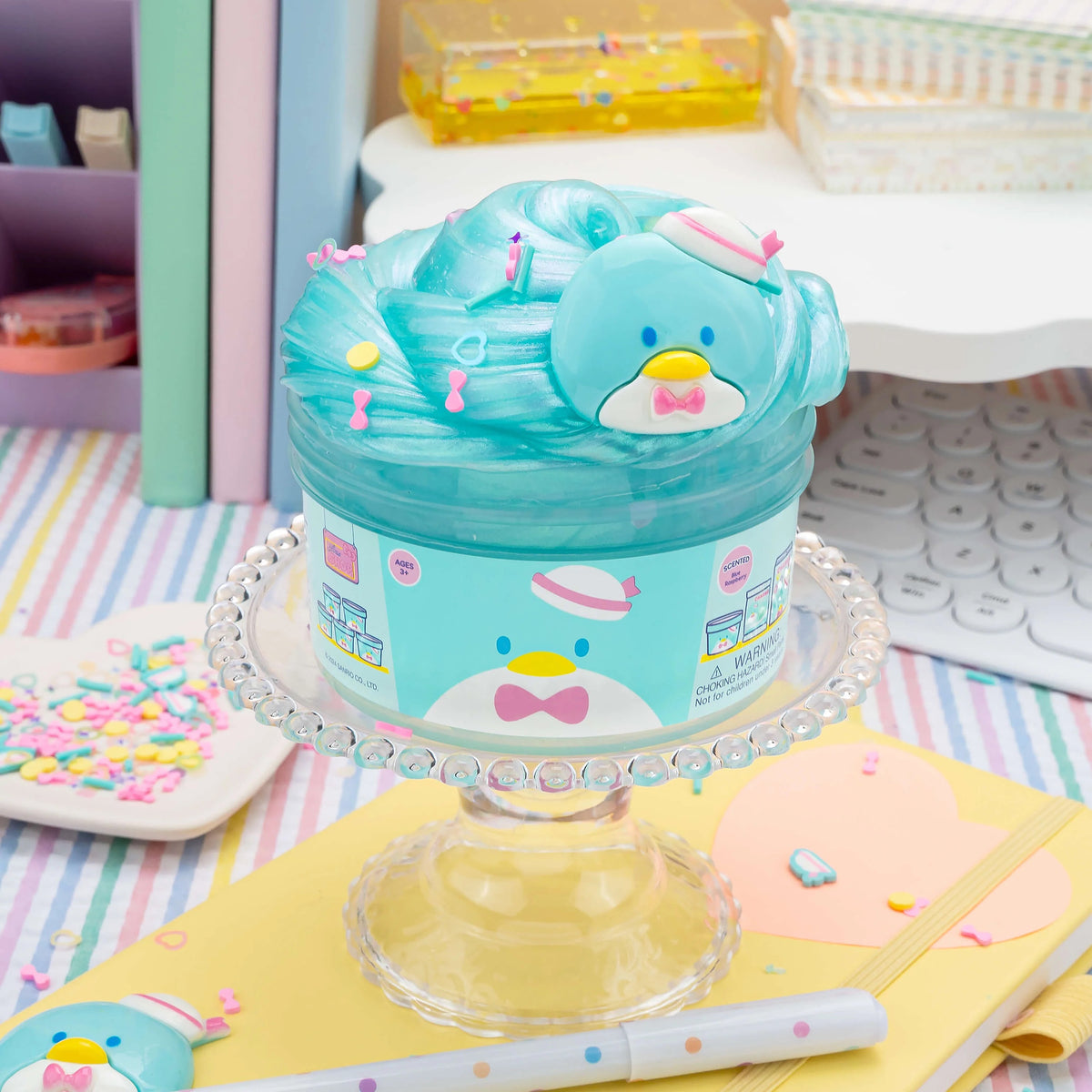 SANRIO TUXEDOSAM CLEAR SIGNATURE