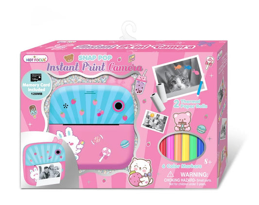 SNAP POP INSTANT PRINT CAMERA CRITTERS