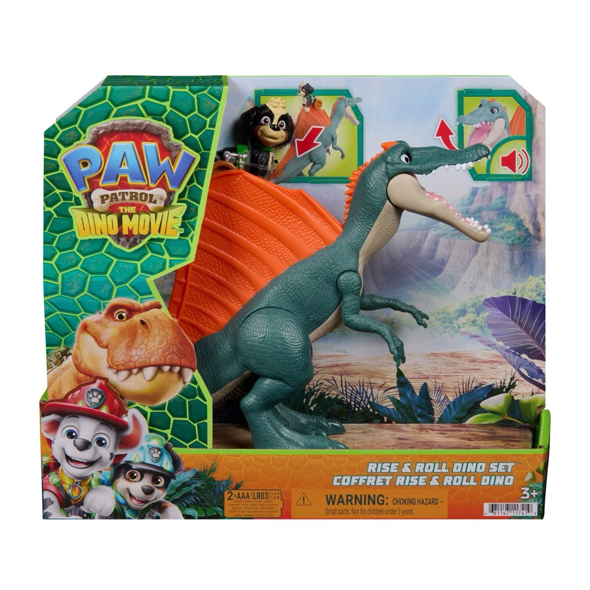 PAW PATROL DINO MOVIE SET DINO DESLIZADOR