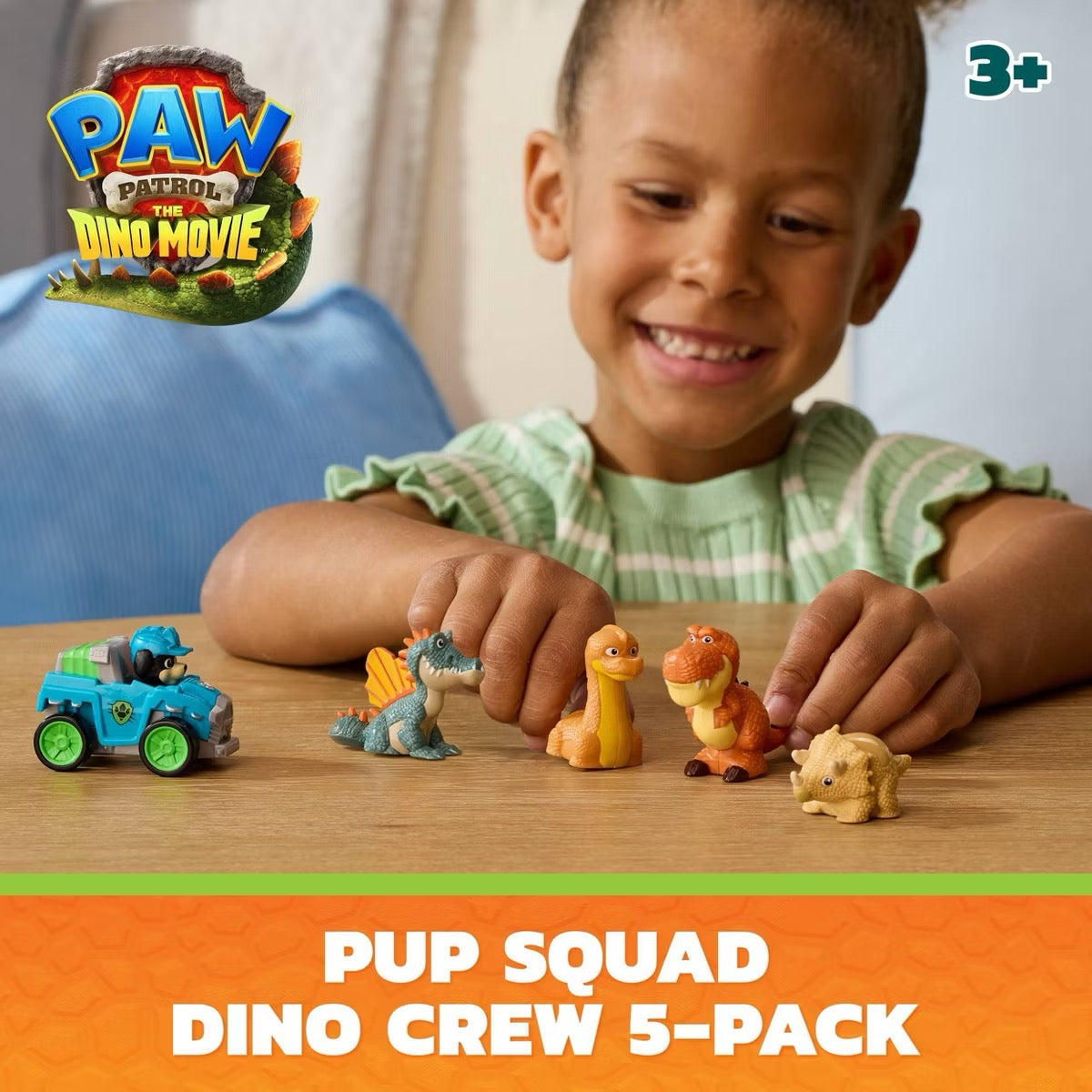 PAW PATROL DINO MOVIE FIGURA DINO SQUAD