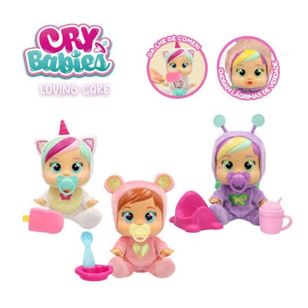 CRY BABIES LOVING CARE FANTASÍA W2 SURTIDO
